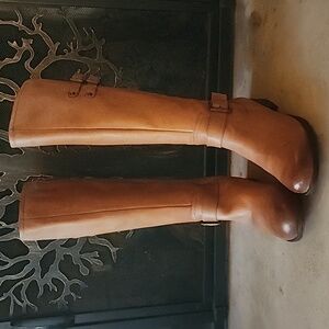 NWOT Naturalizer tall ridding  knee-high leather boots Sz 8.5
